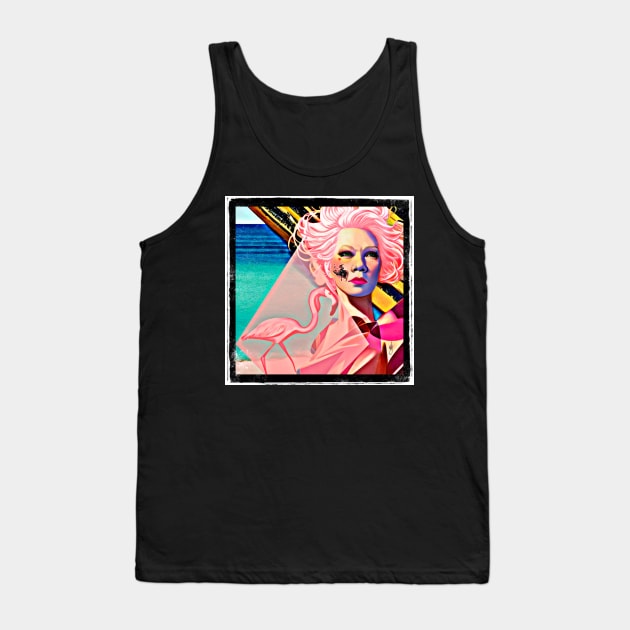 Flamboyant Flamingo Tank Top by Share_1